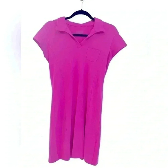 Athleta Made in The USA Pink Tennis Dress Size Small - Picture 1 of 6